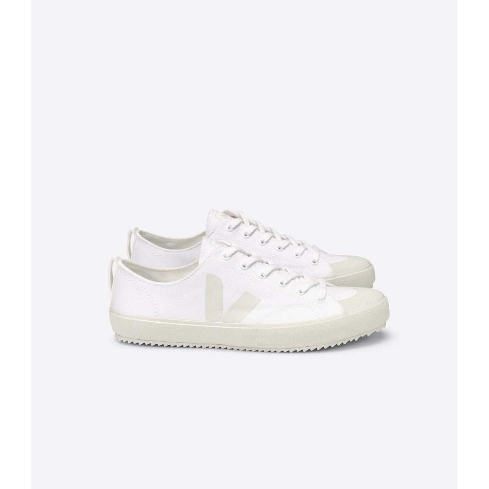 Veja NOVA CANVAS Schoenen Dames White/Grey | NL 533MQZ